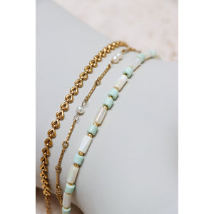 Armband - seagrass gold