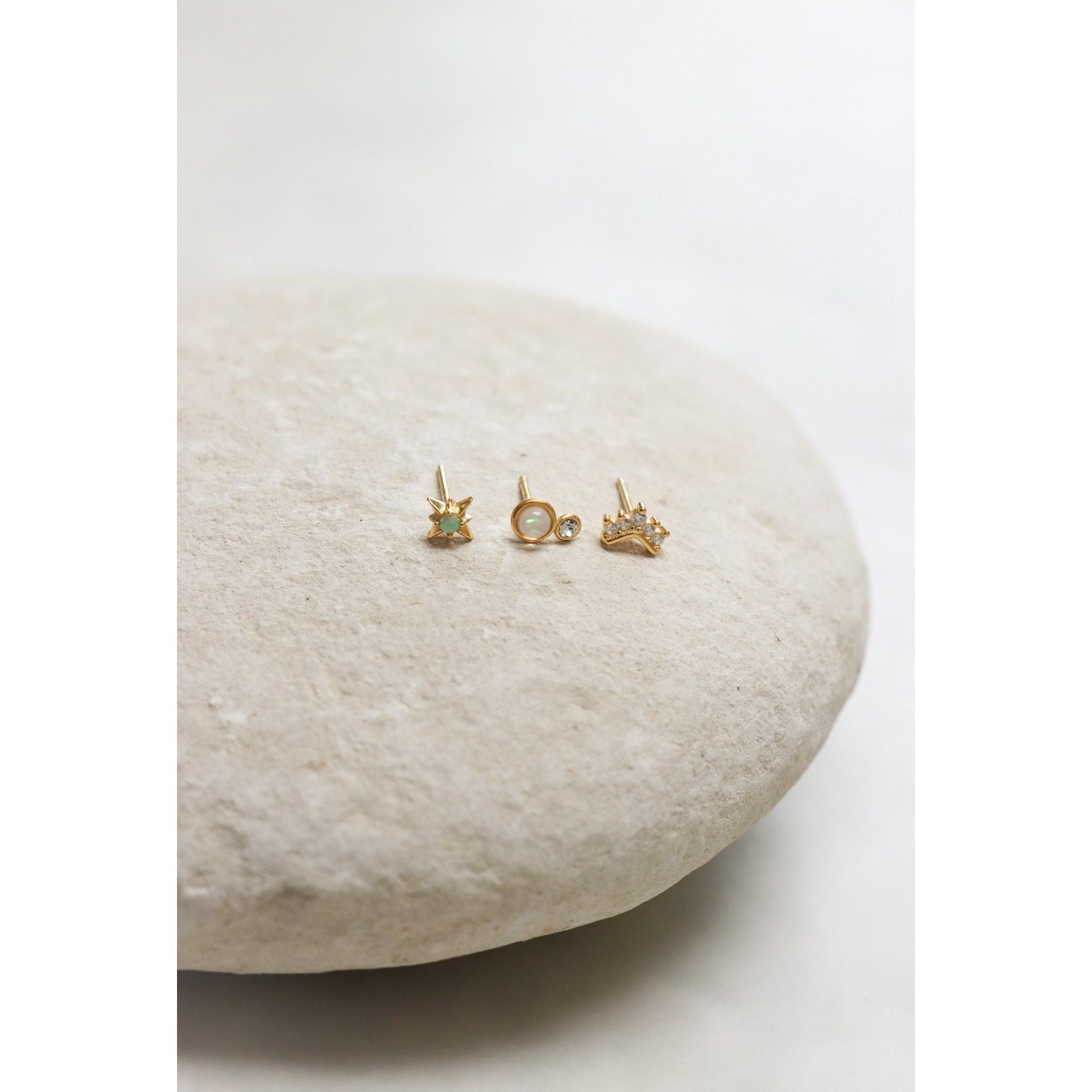 Oorbellen - Ocean diamond goud of zilver