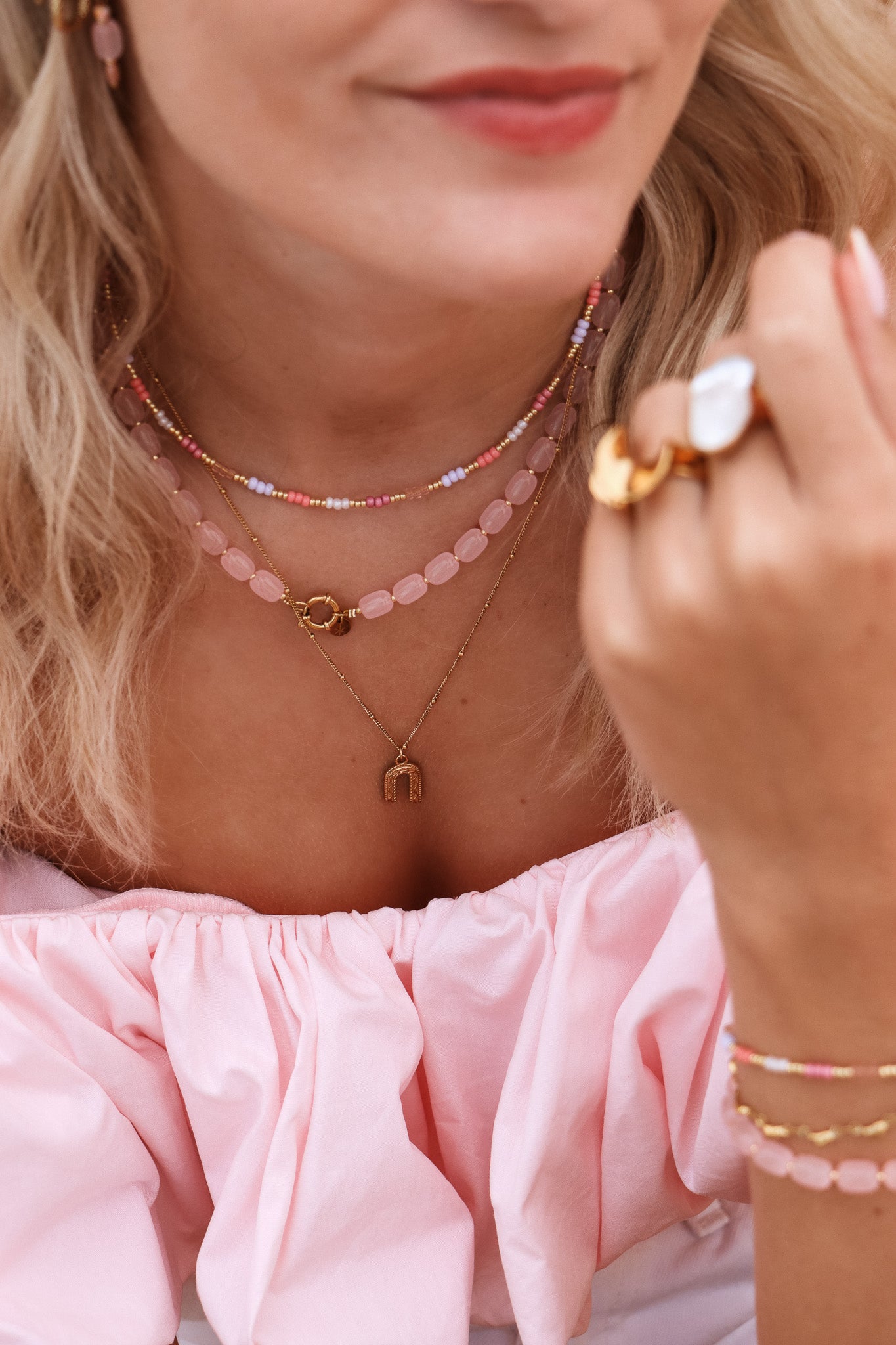 Ketting - Twirl rainbow