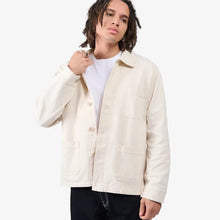 Afbeelding in Gallery-weergave laden, Organic Workwear Jacket - Ivory white
