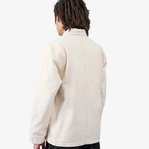 Organic Workwear Jacket - Ivory white