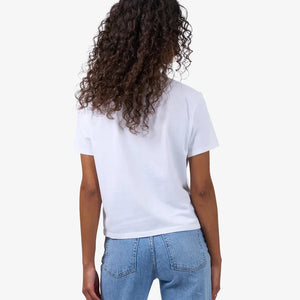 Organic boxy crop tee