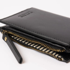 Jamie Wallet - Black Classic Leather