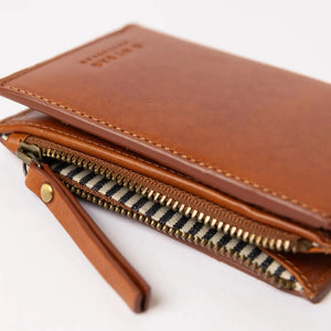 Jamie Wallet - Cognac Classic Leather