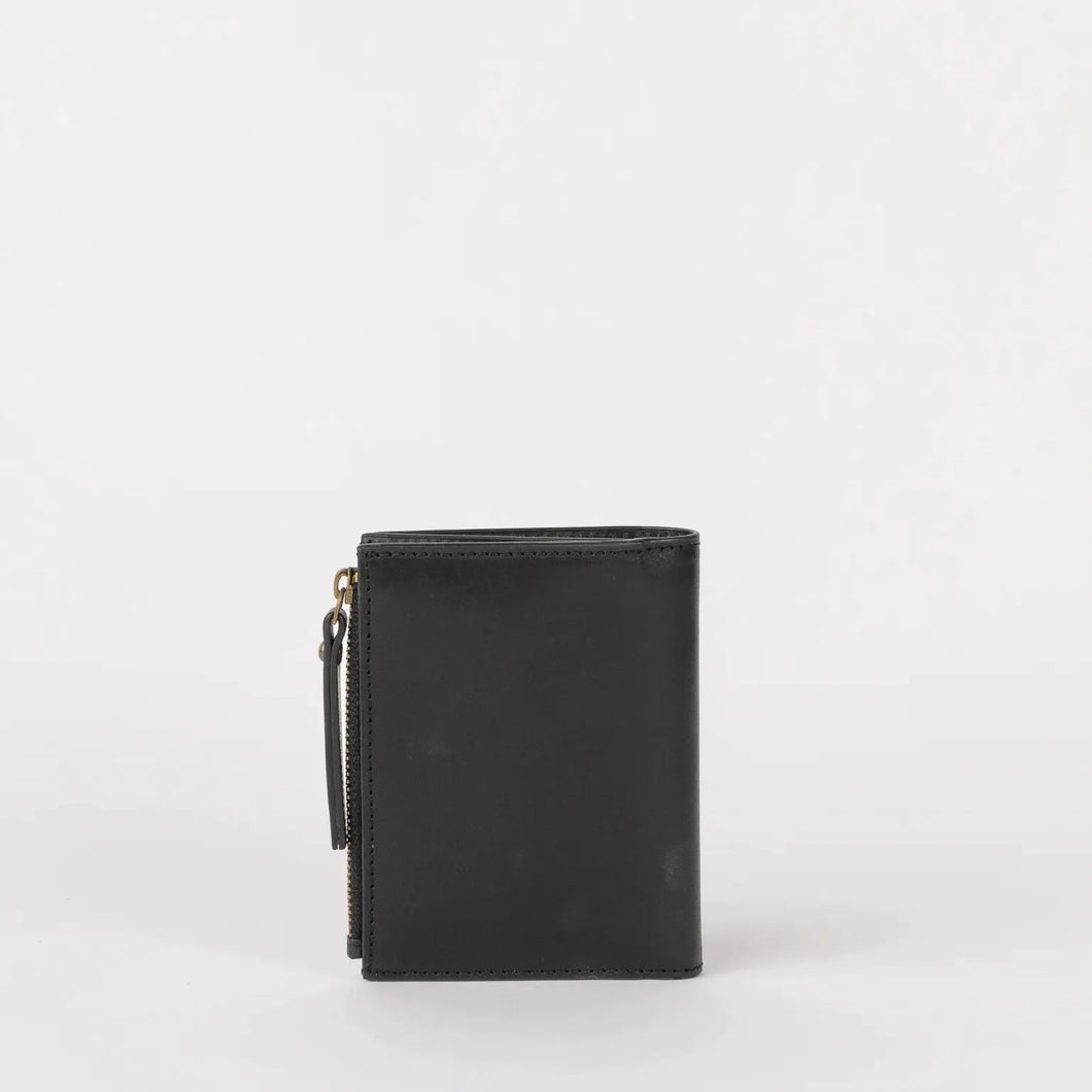 Jamie Wallet - Black Classic Leather