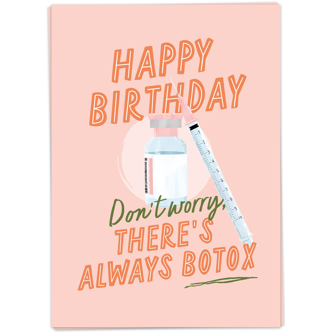 Kaart - Birthday botox