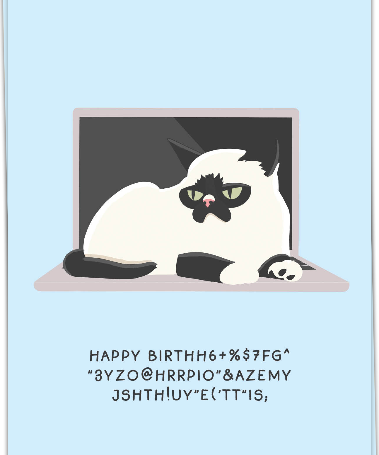 KB-HB69-kaart-blanche-wenskaart-cat-laptop-single.png