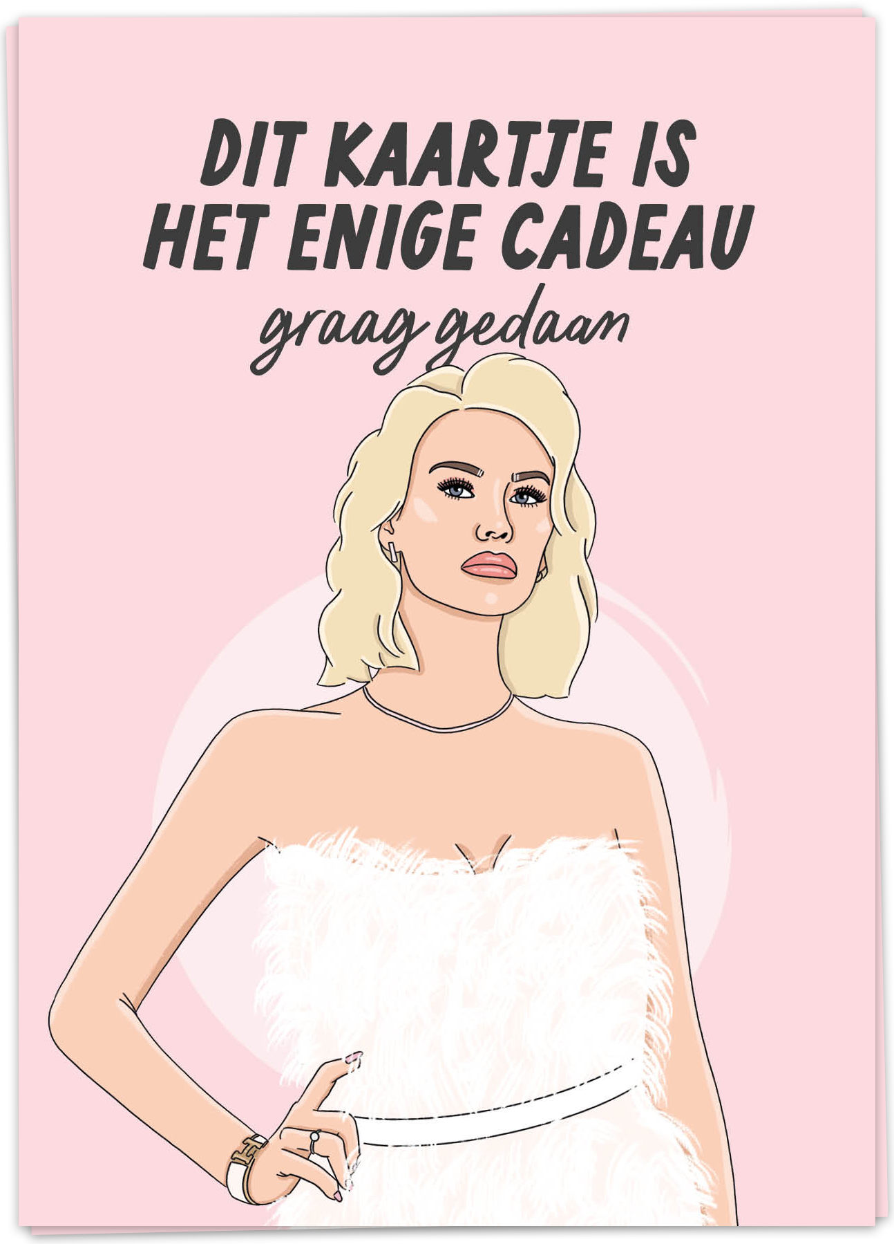 Kaart - Enige cadeau