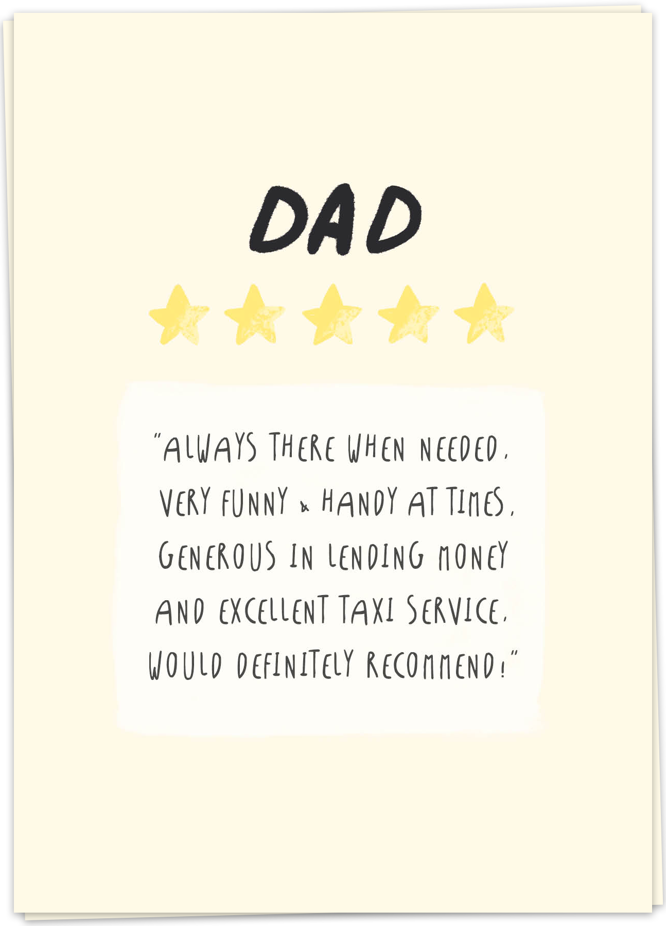 Kaart - Dad review
