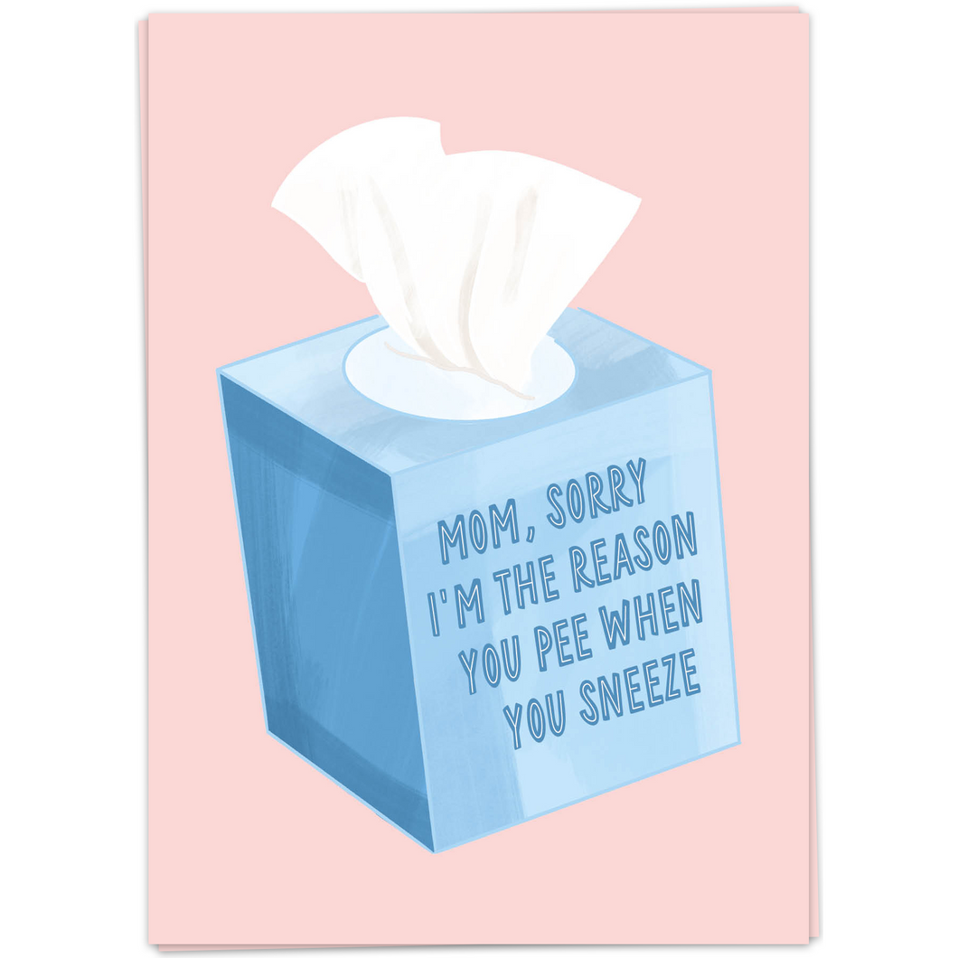 Kaart -  Mom sneeze