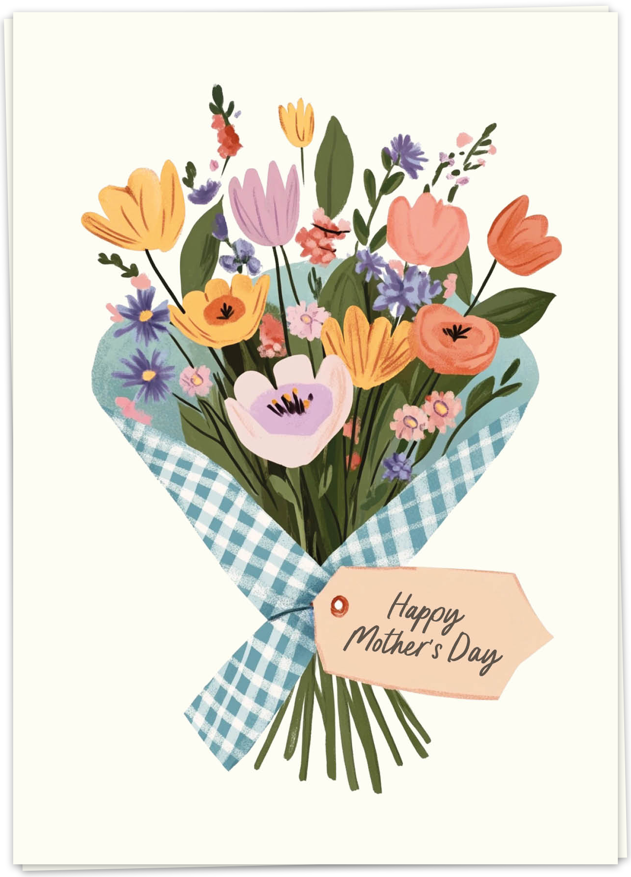 Kaart - Mother's day bouquet
