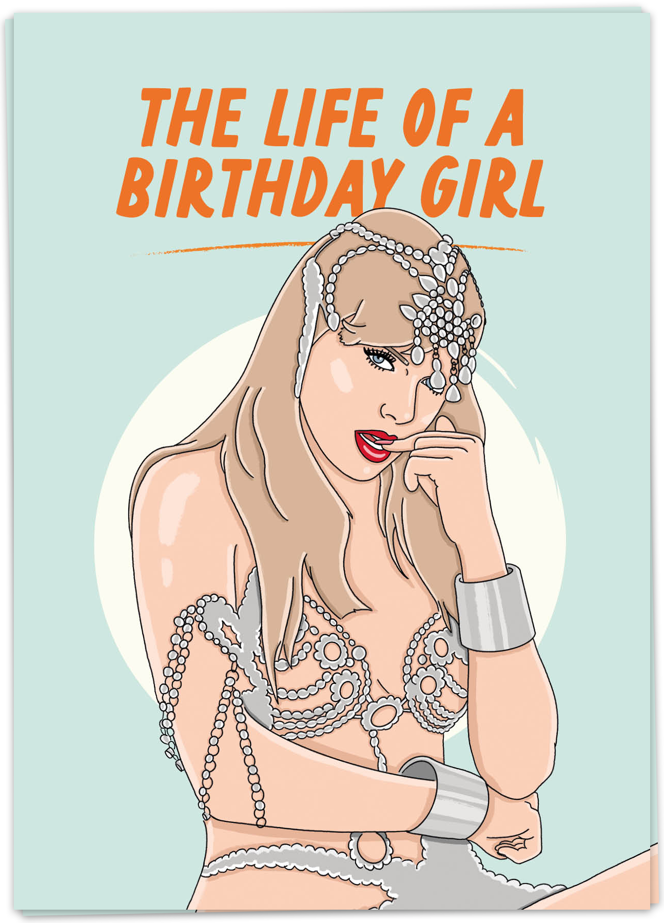 Kaart - birthday girl