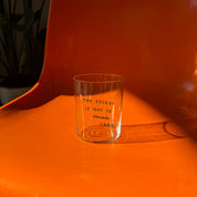 Glas large - the secret is not to care