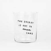 Glas large - the secret is not to care