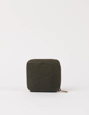 Sonny square wallet dark olive - Lanius x O my bag