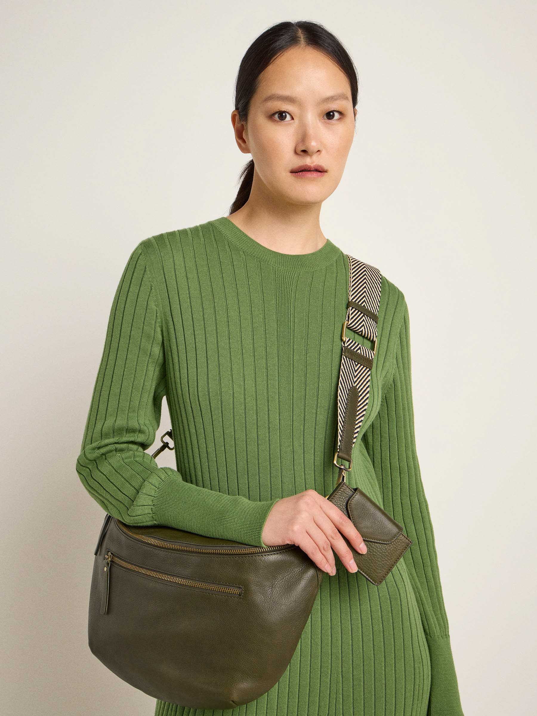 Harmonica wallet olive - Lanius x O my bag