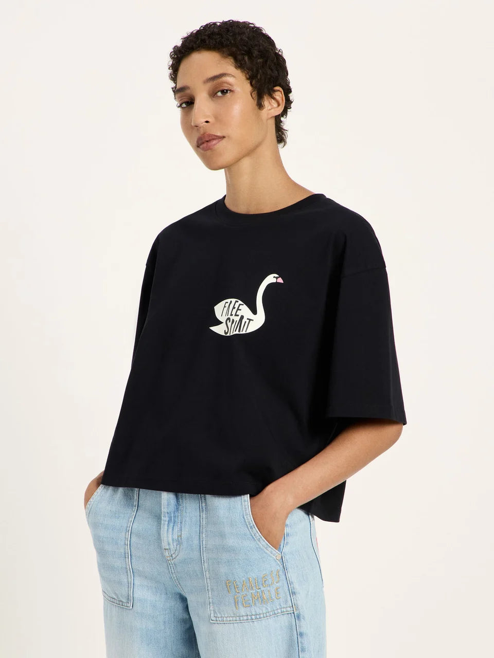 free spirit - oversized statement shirt