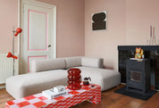 Bolster loveseat/1,5-zit zonder leuning - Royal petrol 56