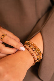 chocolate beads - armband