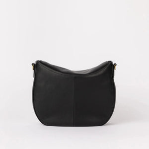 Lana - Black soft grain leather