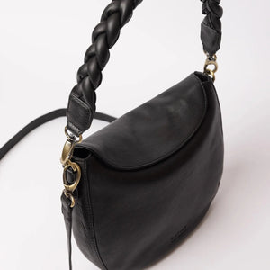 Lana - Black soft grain leather