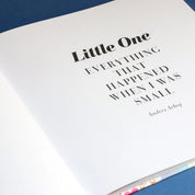 little one - A baby book by Anders Arhoj