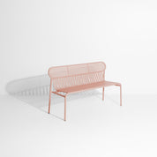 Week-end tuinbank met rugleuning