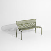 Week-end tuinbank met rugleuning