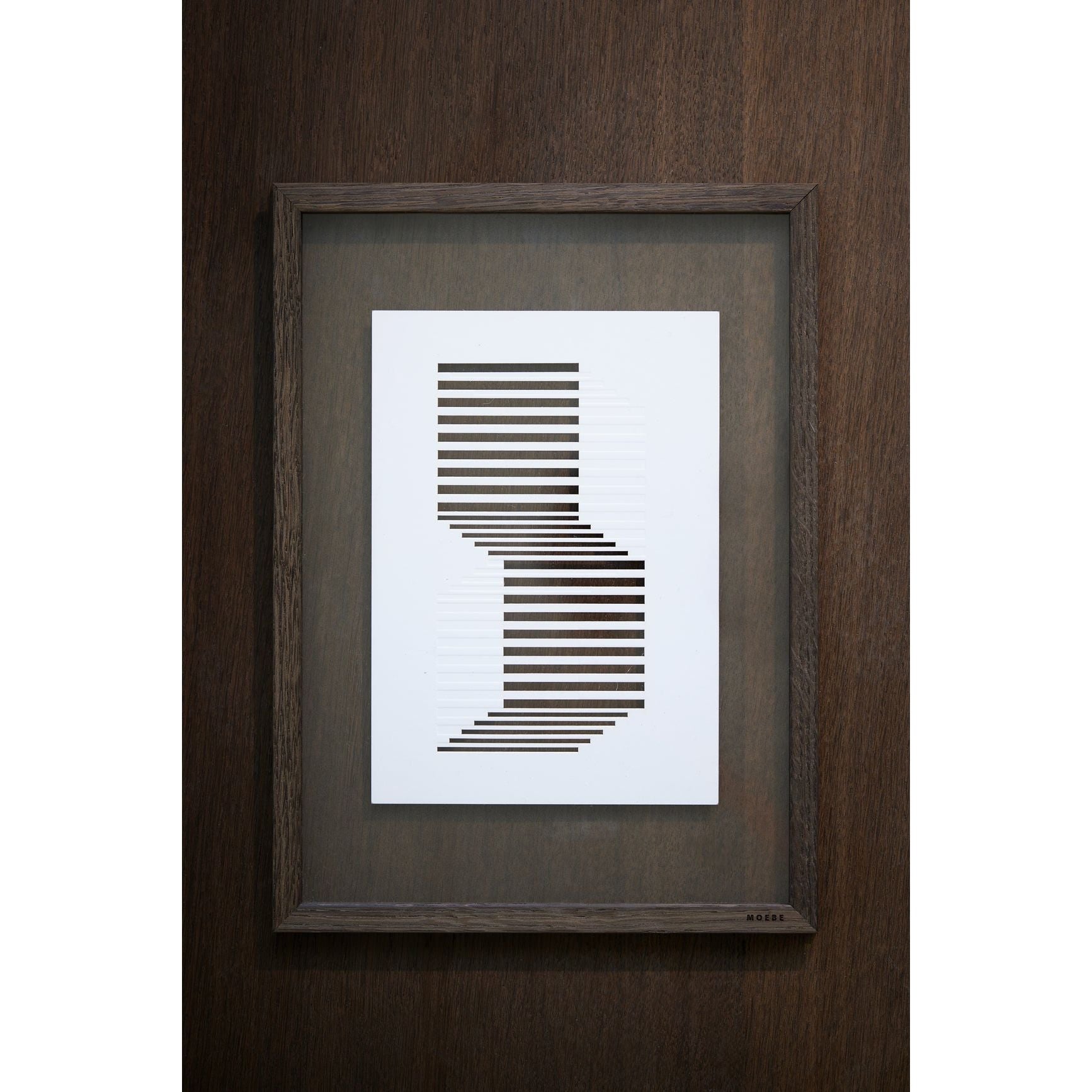 Moebe frame Smoked oak