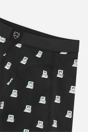 Black computer boxer brief