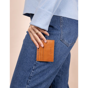 Mark card case maxi - Cognac of zwart