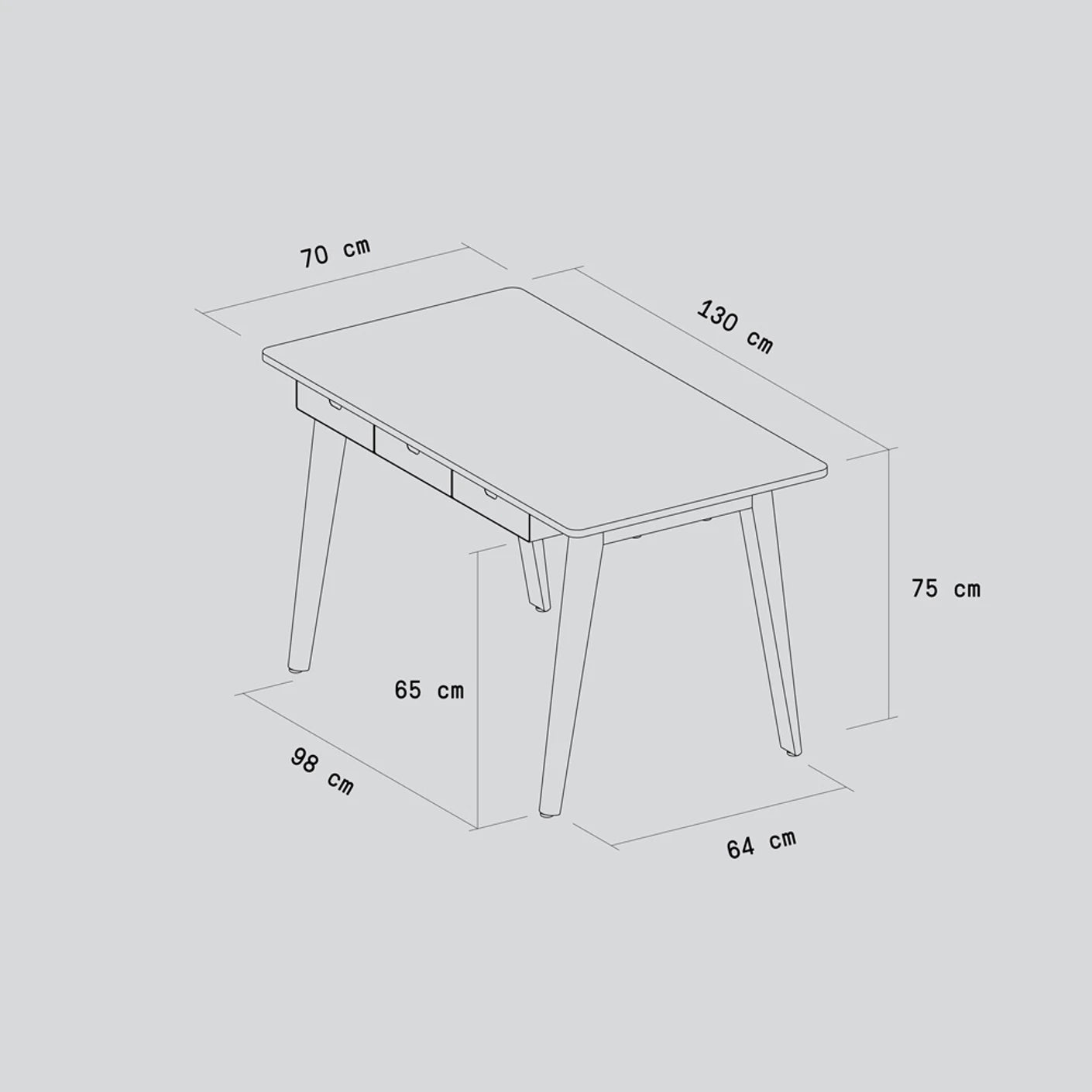 New modern bureau