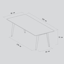 Afbeelding in Gallery-weergave laden, New modern eettafel walnoot - eco-certified wood
