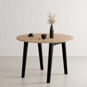 New modern ronde eettafel - eco-certified wood