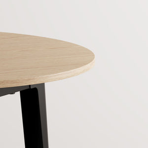 New modern ronde eettafel - eco-certified wood