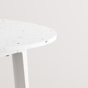 New modern ronde eettafel - Venezia recycled plastic