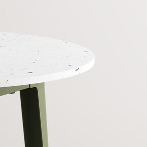 New modern ronde eettafel - Venezia recycled plastic