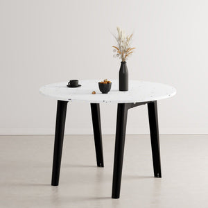 New modern ronde eettafel - Venezia recycled plastic