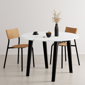 New modern ronde eettafel - Venezia recycled plastic