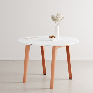 New modern ronde eettafel - Venezia recycled plastic