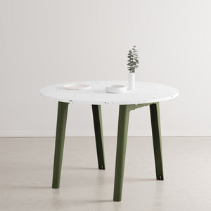 New modern ronde eettafel - Venezia recycled plastic