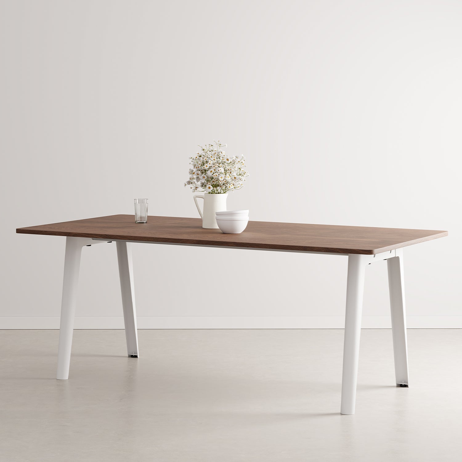 New modern eettafel walnoot - eco-certified wood