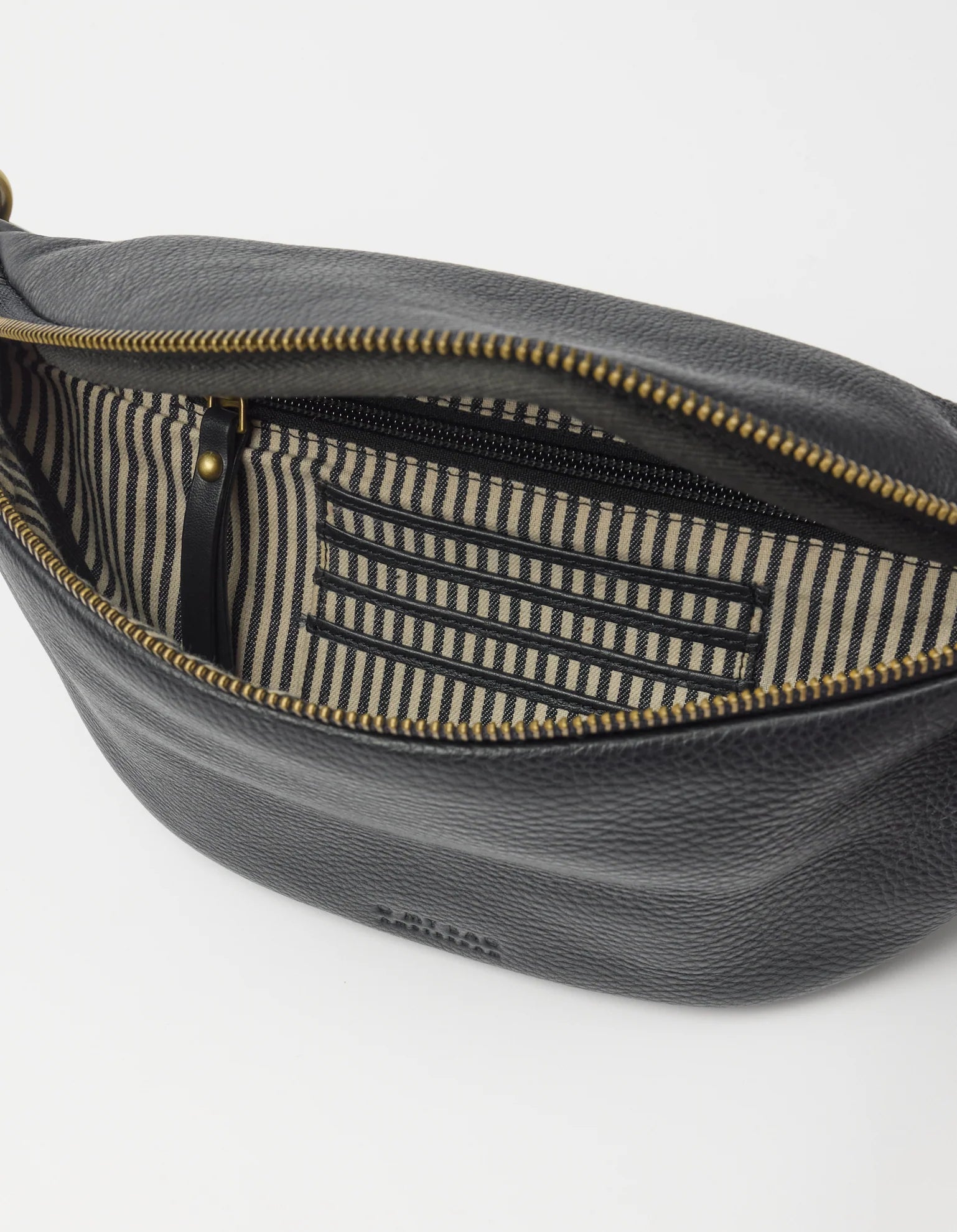 niko bum bag - soft grain leather