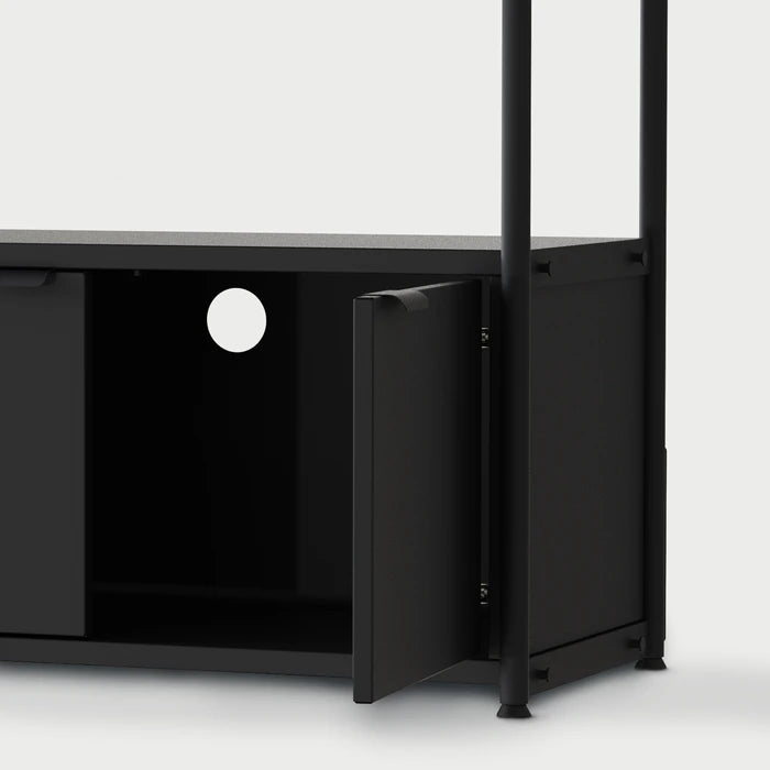 unit steel modulair wandsysteem - bureau dubbel