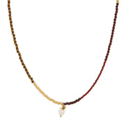 Oxblood short  - ketting