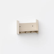 pli wall shelf with hooks