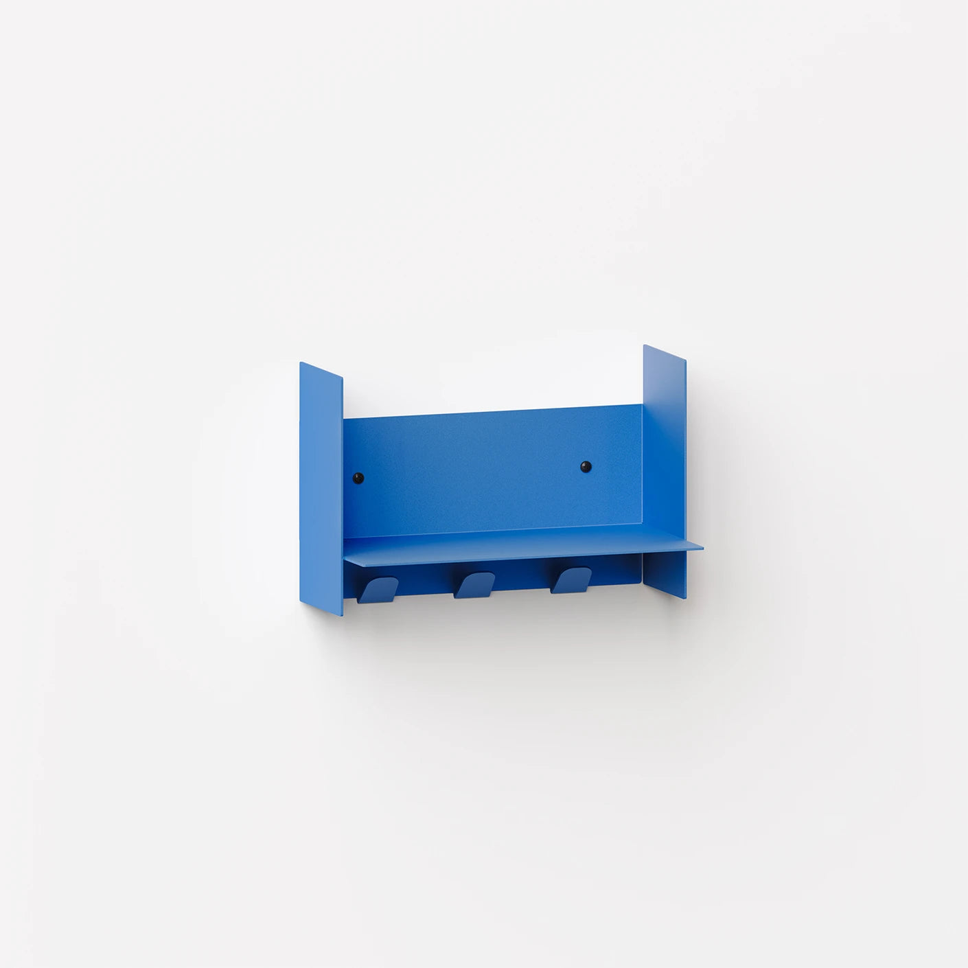 pli wall shelf with hooks
