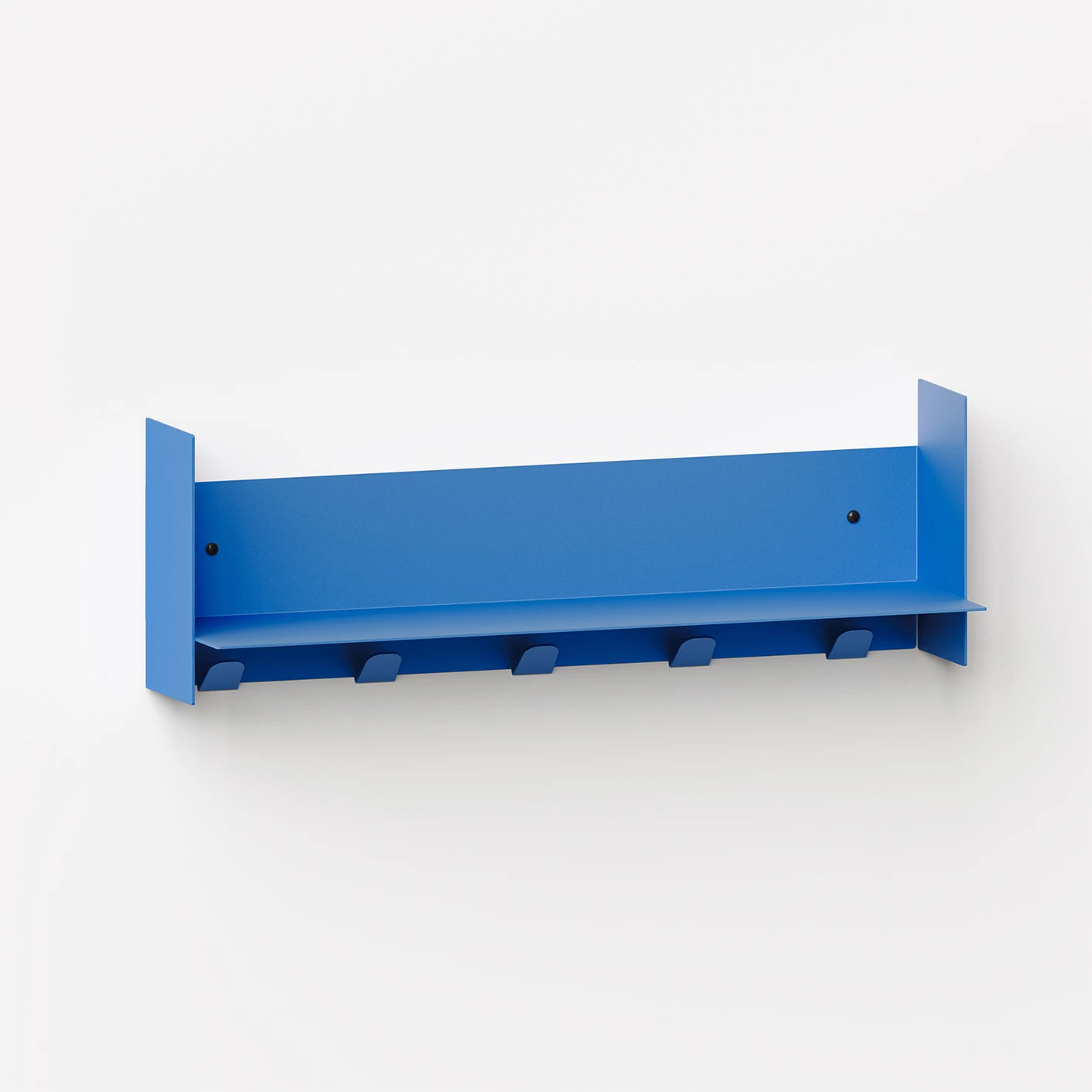 pli wall shelf with hooks