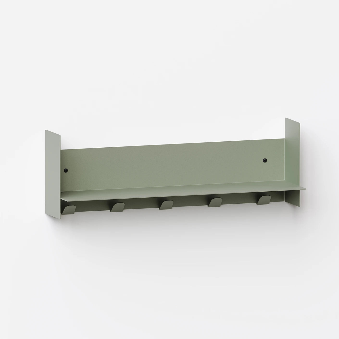 pli wall shelf with hooks