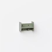 pli wall shelf with hooks - slim version